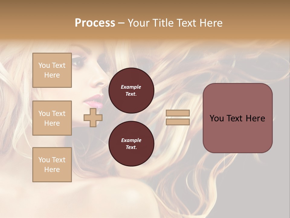 Mak Up Eyes Accessory PowerPoint Template