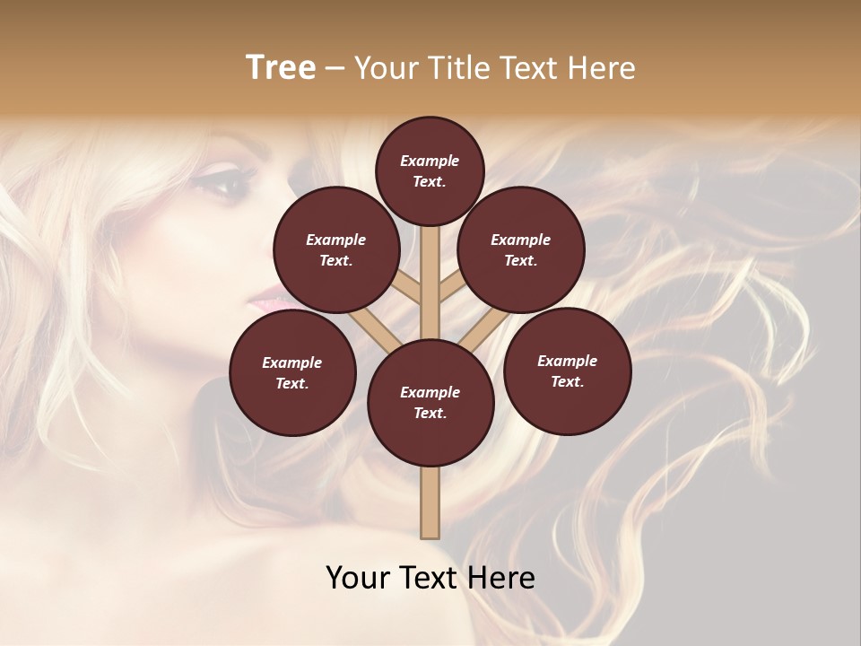 Mak Up Eyes Accessory PowerPoint Template