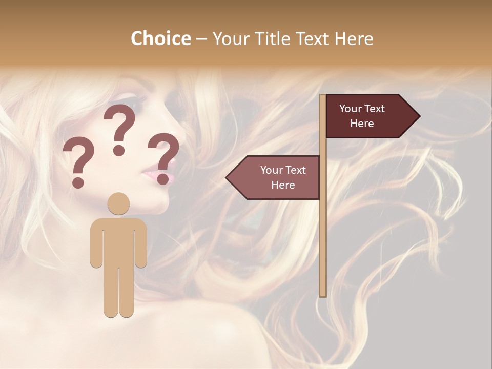 Mak Up Eyes Accessory PowerPoint Template