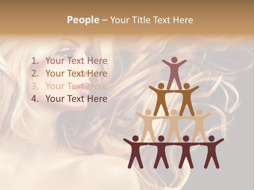 Mak Up Eyes Accessory PowerPoint Template