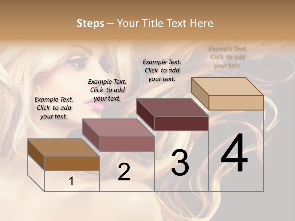 Mak Up Eyes Accessory PowerPoint Template