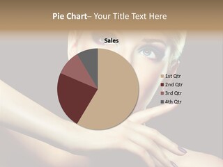 Gloss Eyeshadow Nail PowerPoint Template
