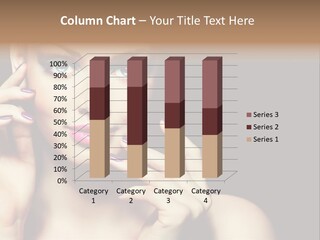 Clean Model Eyes PowerPoint Template