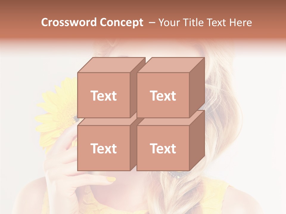 Woman Colorful Fresh PowerPoint Template