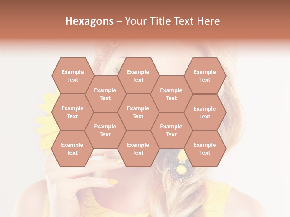 Woman Colorful Fresh PowerPoint Template