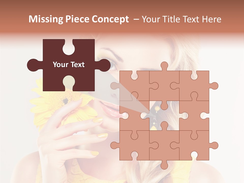 Woman Colorful Fresh PowerPoint Template