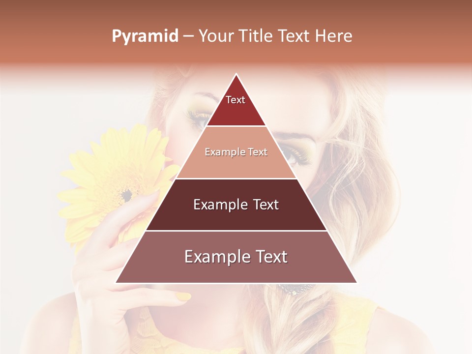 Woman Colorful Fresh PowerPoint Template