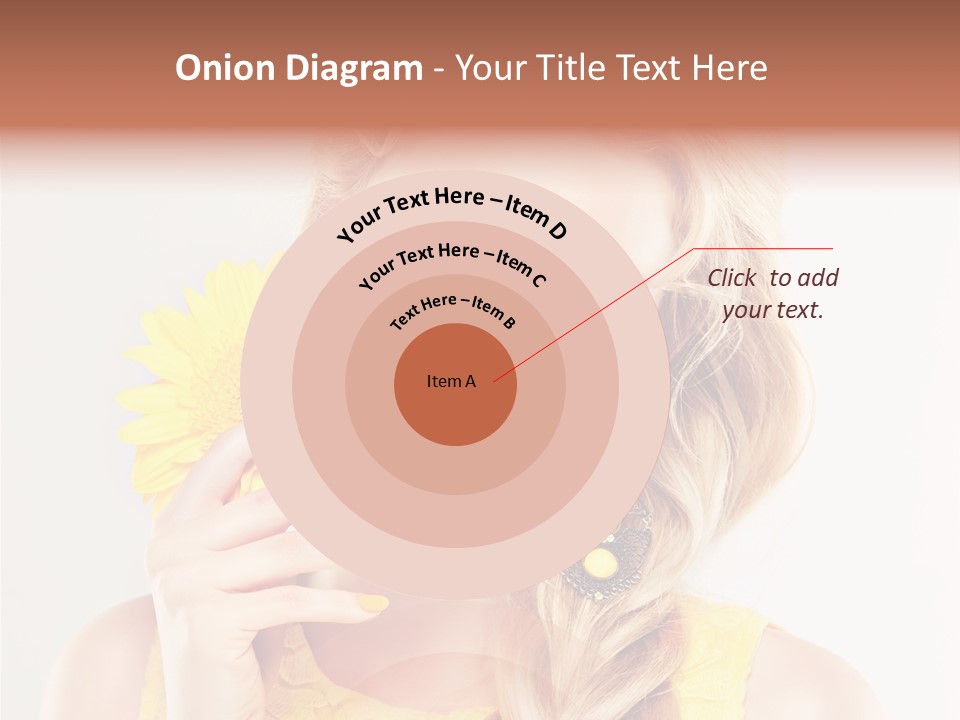 Woman Colorful Fresh PowerPoint Template