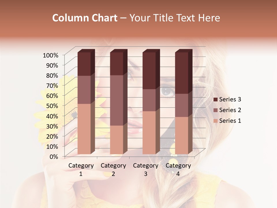 Woman Colorful Fresh PowerPoint Template