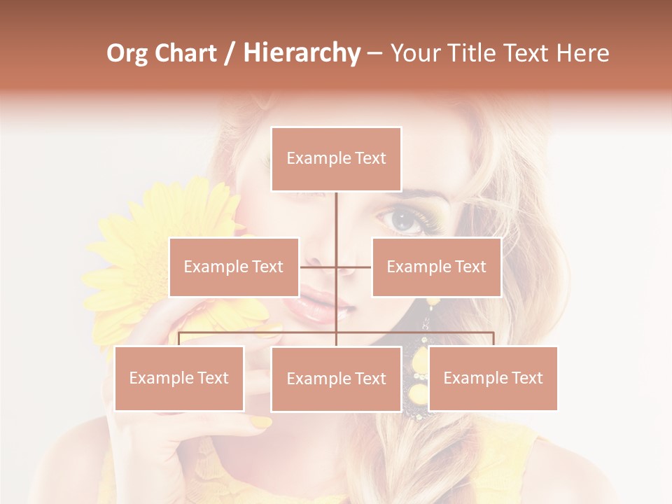 Woman Colorful Fresh PowerPoint Template