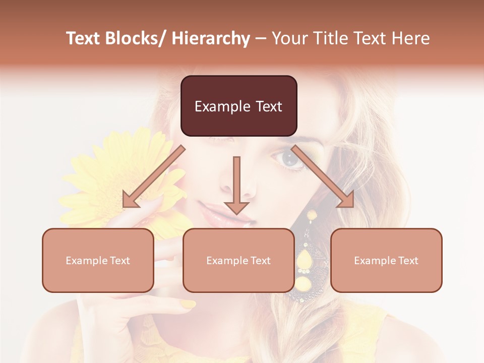 Woman Colorful Fresh PowerPoint Template