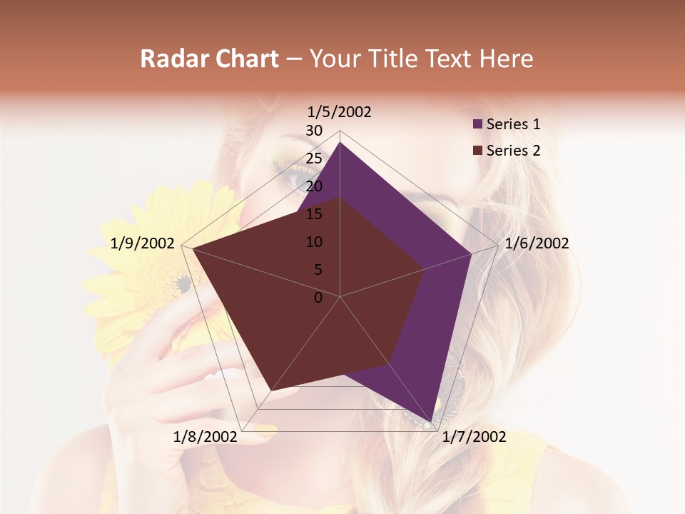 Woman Colorful Fresh PowerPoint Template