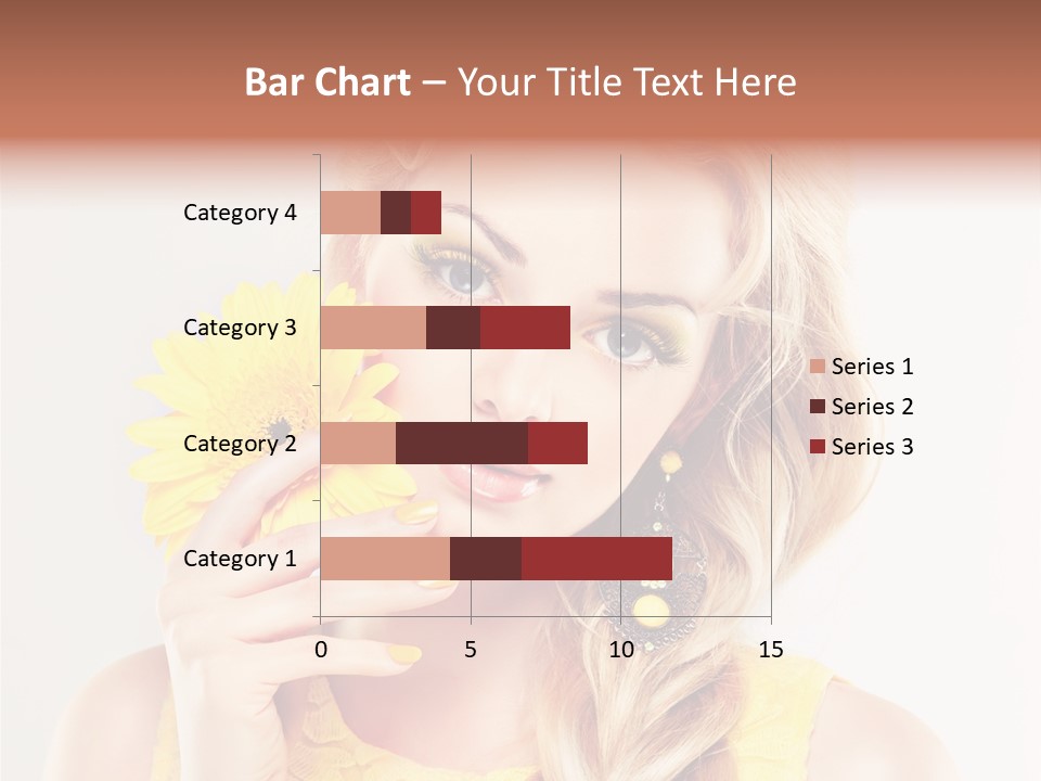Woman Colorful Fresh PowerPoint Template