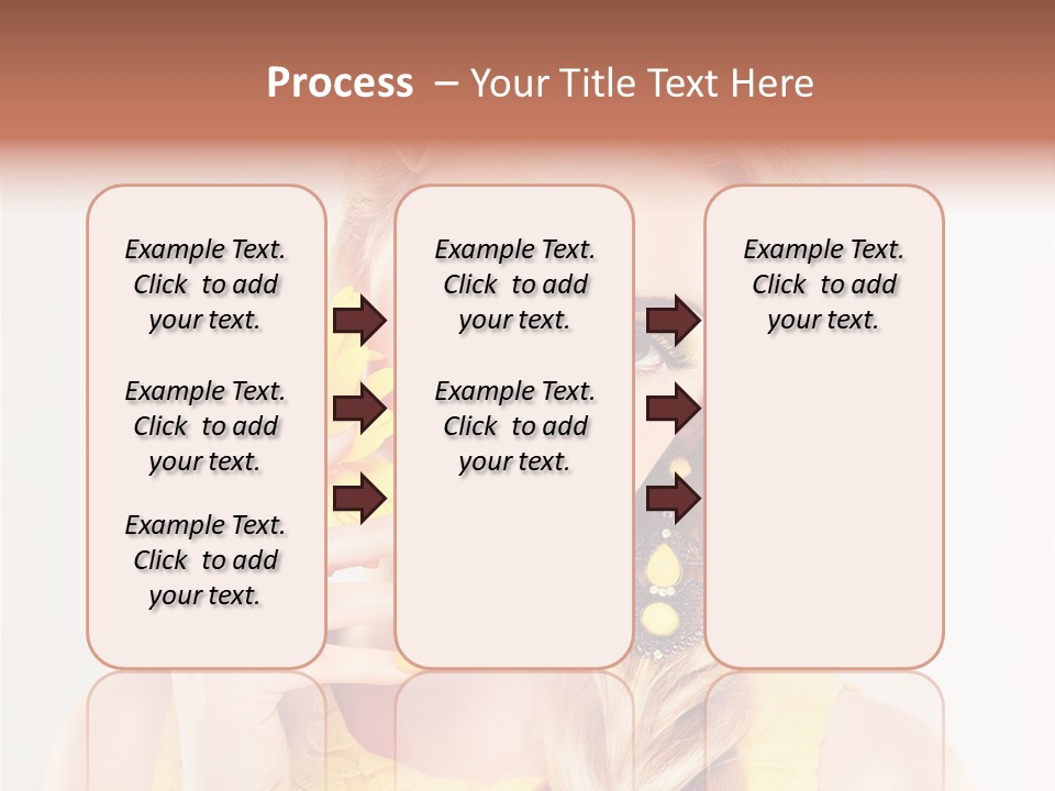 Woman Colorful Fresh PowerPoint Template