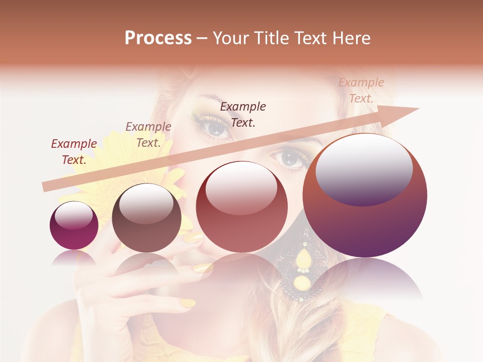 Woman Colorful Fresh PowerPoint Template