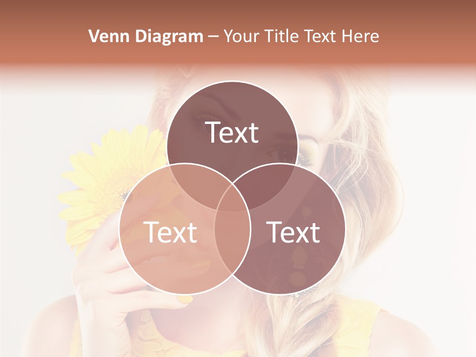 Woman Colorful Fresh PowerPoint Template