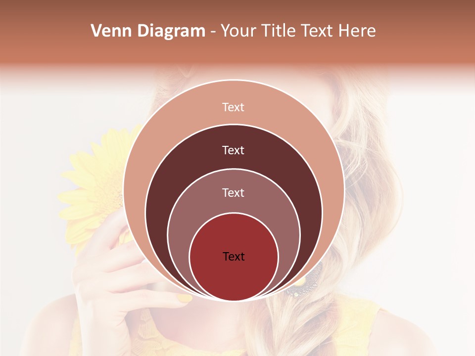 Woman Colorful Fresh PowerPoint Template