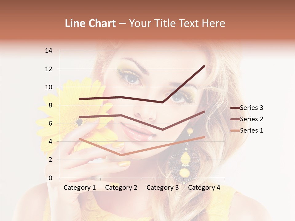 Woman Colorful Fresh PowerPoint Template