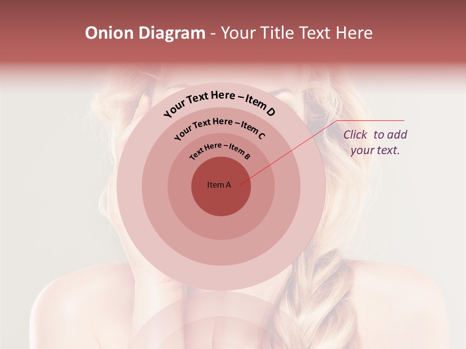 Girl Beauty Yellow PowerPoint Template