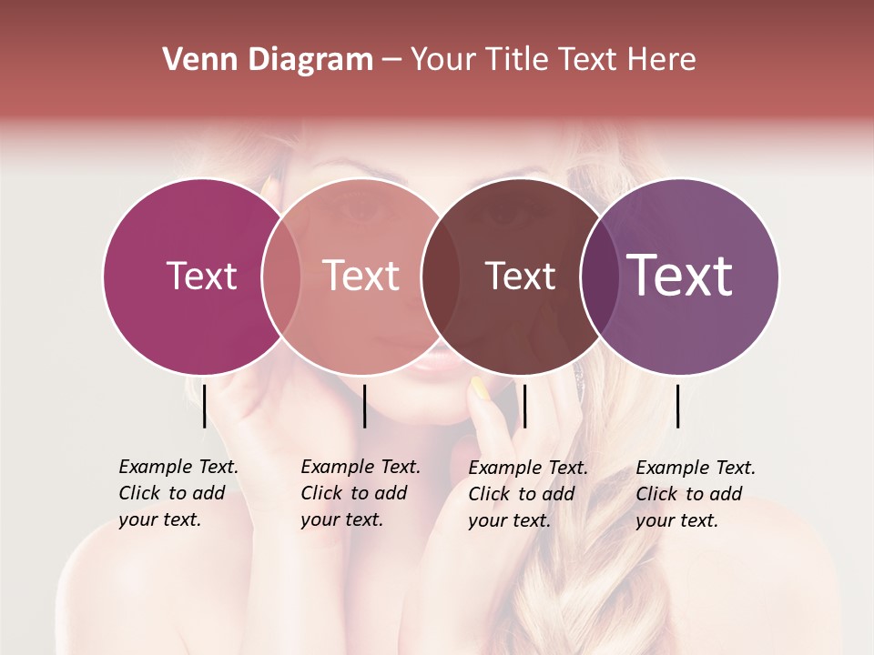 Girl Beauty Yellow PowerPoint Template