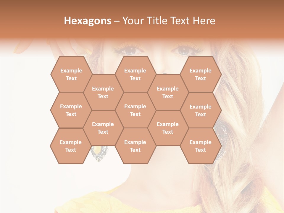 Accessories Looking Clean PowerPoint Template