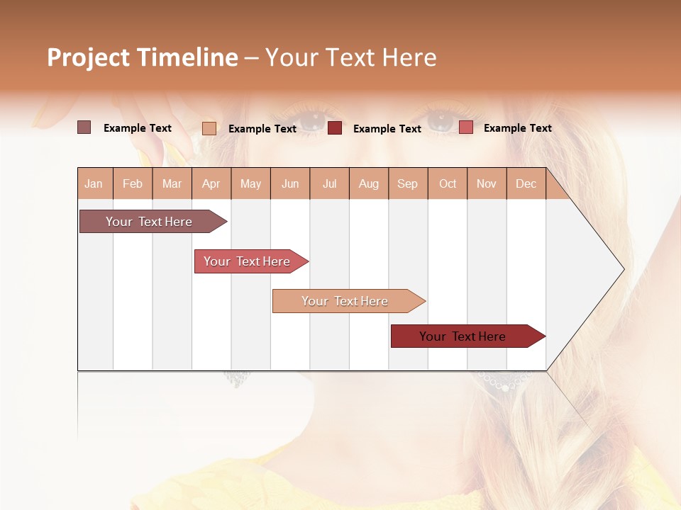 Accessories Looking Clean PowerPoint Template