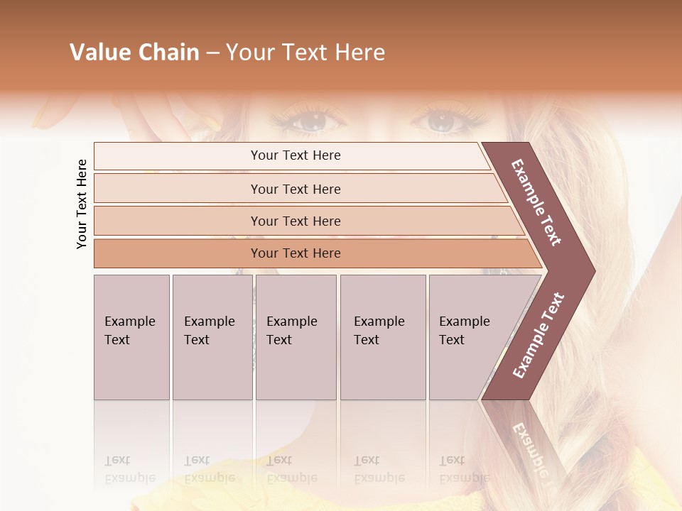 Accessories Looking Clean PowerPoint Template