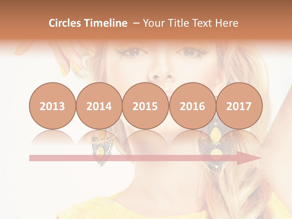 Accessories Looking Clean PowerPoint Template
