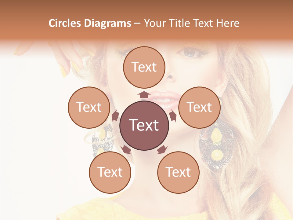 Accessories Looking Clean PowerPoint Template