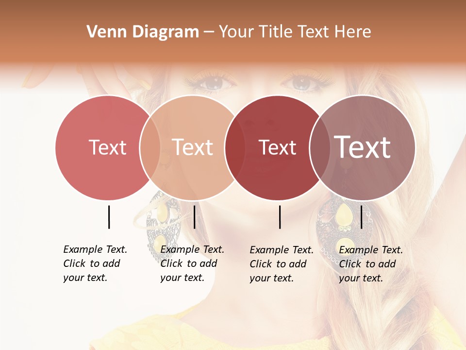 Accessories Looking Clean PowerPoint Template