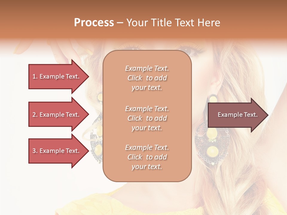 Accessories Looking Clean PowerPoint Template