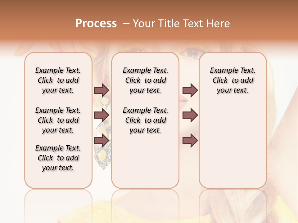 Accessories Looking Clean PowerPoint Template