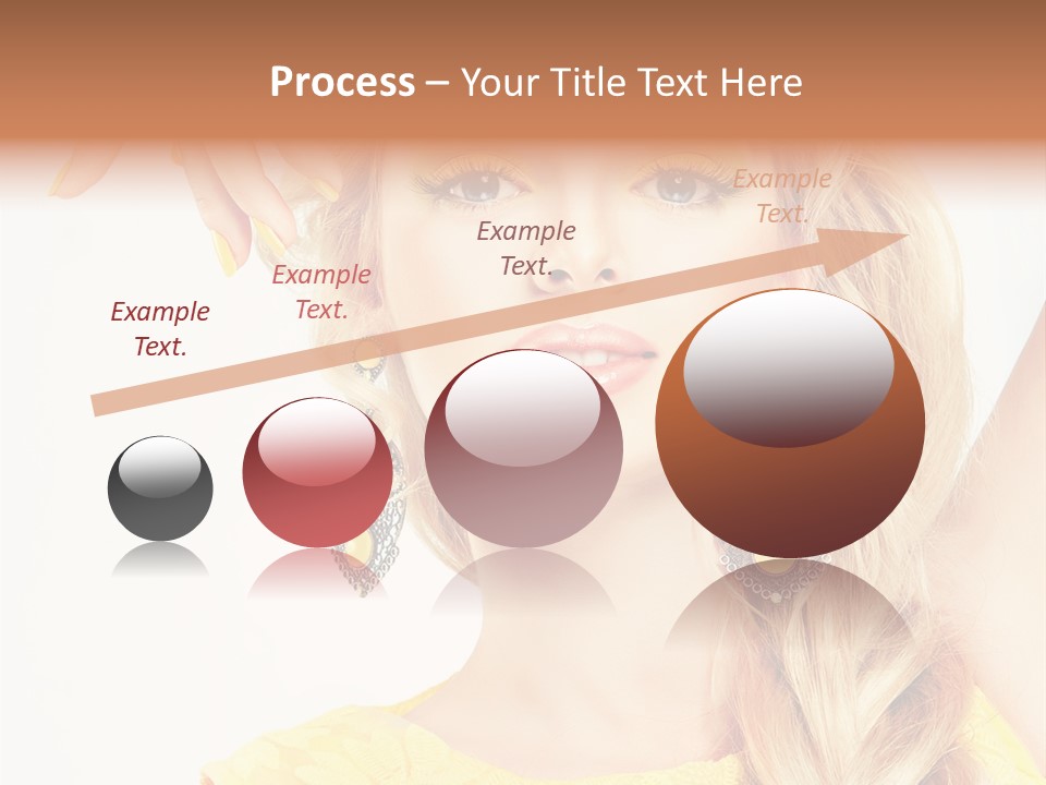 Accessories Looking Clean PowerPoint Template