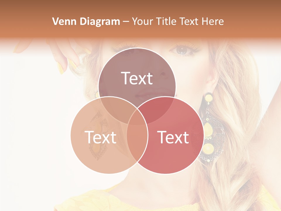 Accessories Looking Clean PowerPoint Template