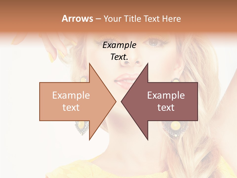 Accessories Looking Clean PowerPoint Template