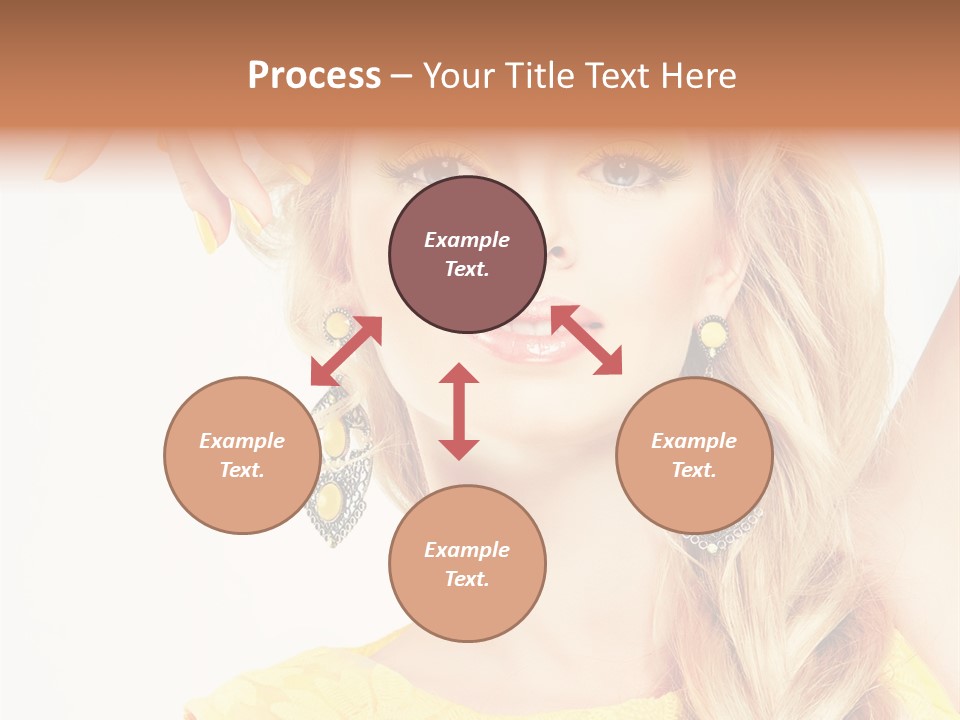 Accessories Looking Clean PowerPoint Template