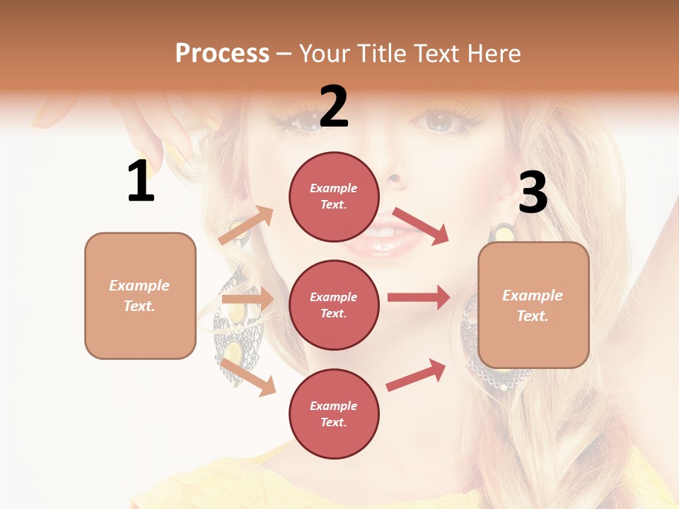Accessories Looking Clean PowerPoint Template