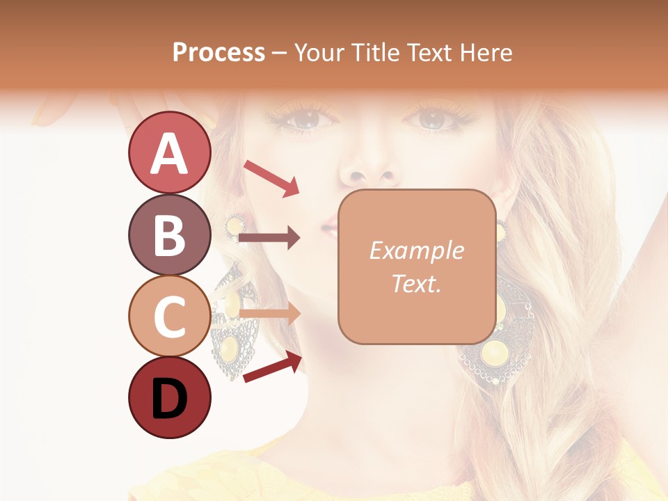 Accessories Looking Clean PowerPoint Template