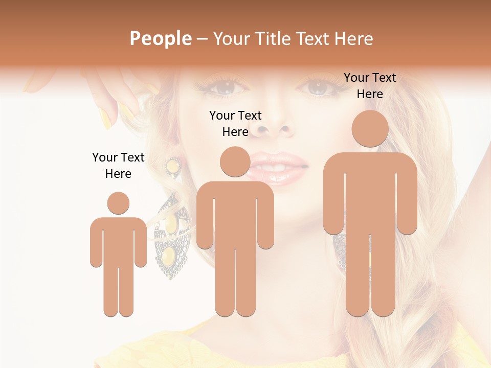 Accessories Looking Clean PowerPoint Template