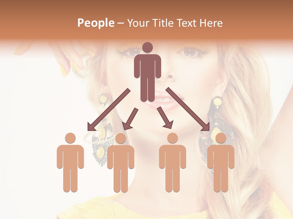 Accessories Looking Clean PowerPoint Template