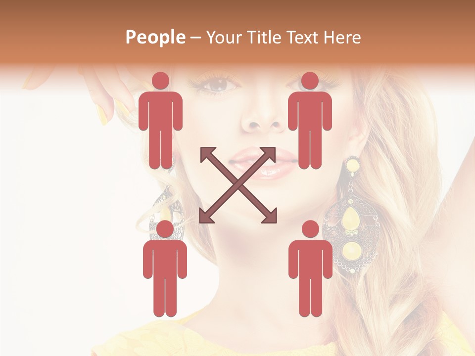 Accessories Looking Clean PowerPoint Template