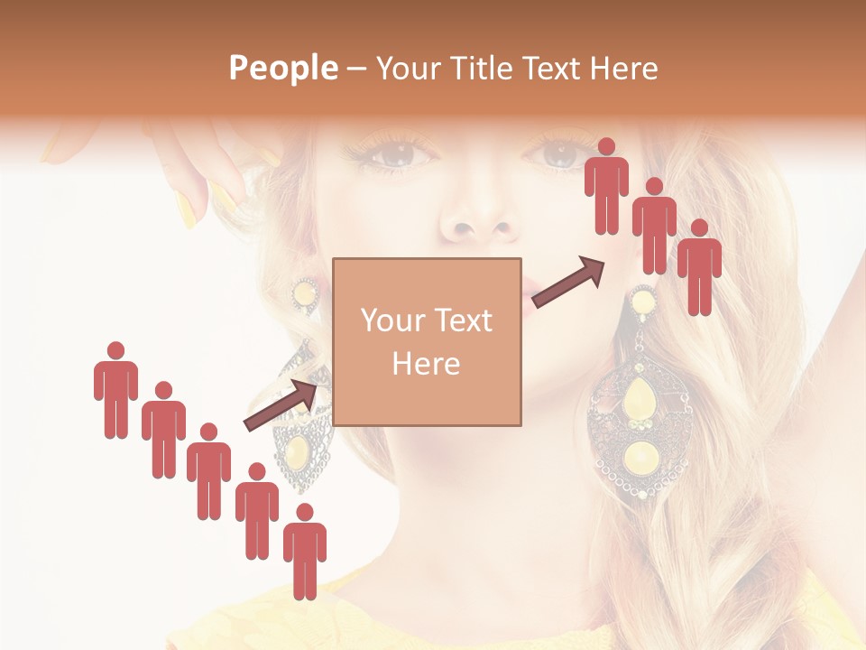 Accessories Looking Clean PowerPoint Template