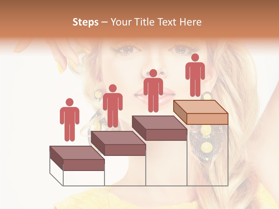 Accessories Looking Clean PowerPoint Template