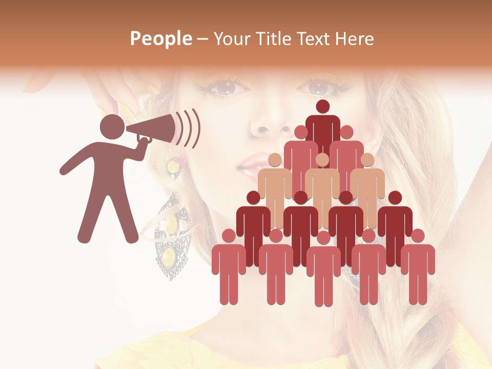 Accessories Looking Clean PowerPoint Template