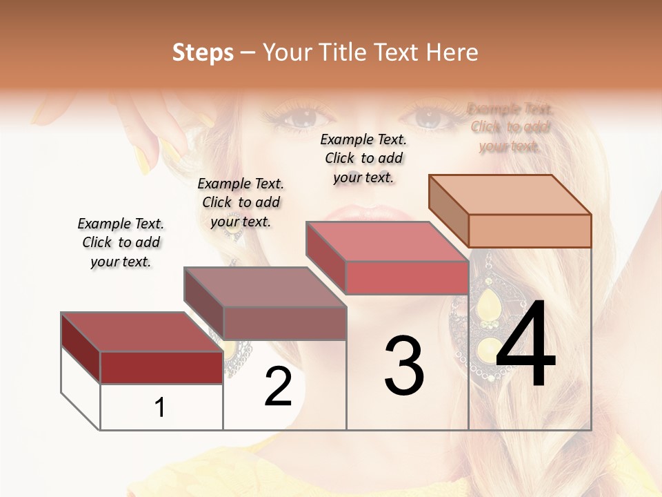 Accessories Looking Clean PowerPoint Template