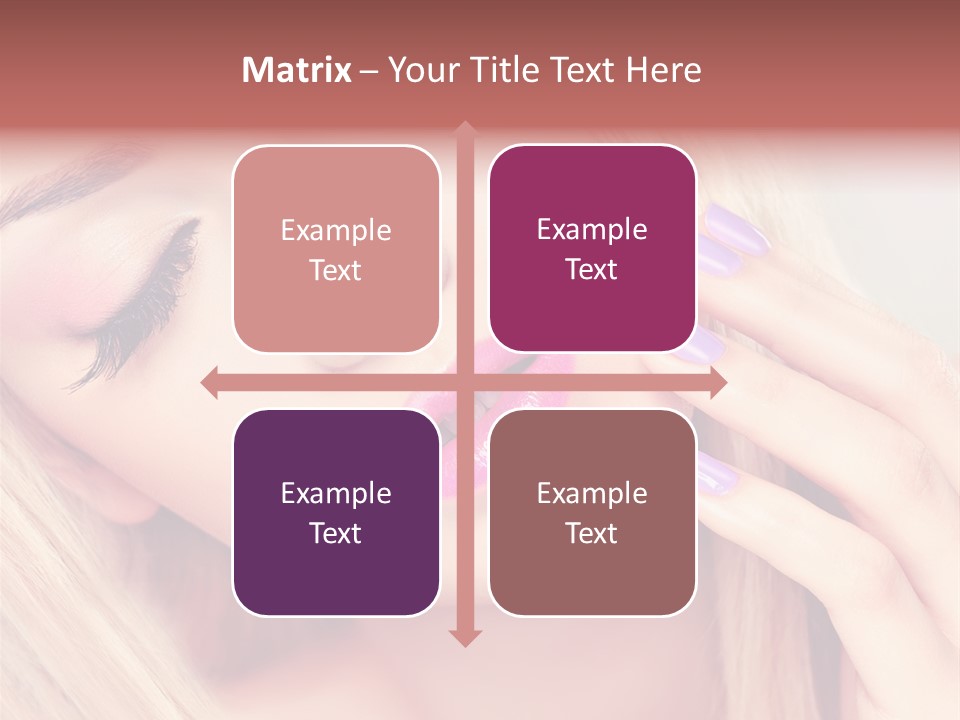 Beautiful Makeup Skincare PowerPoint Template