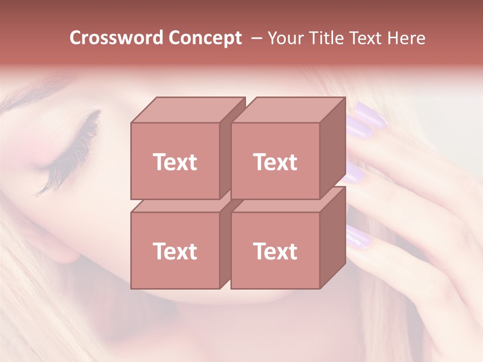 Beautiful Makeup Skincare PowerPoint Template