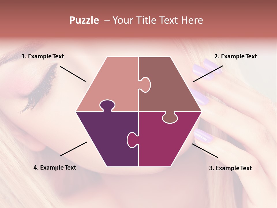 Beautiful Makeup Skincare PowerPoint Template