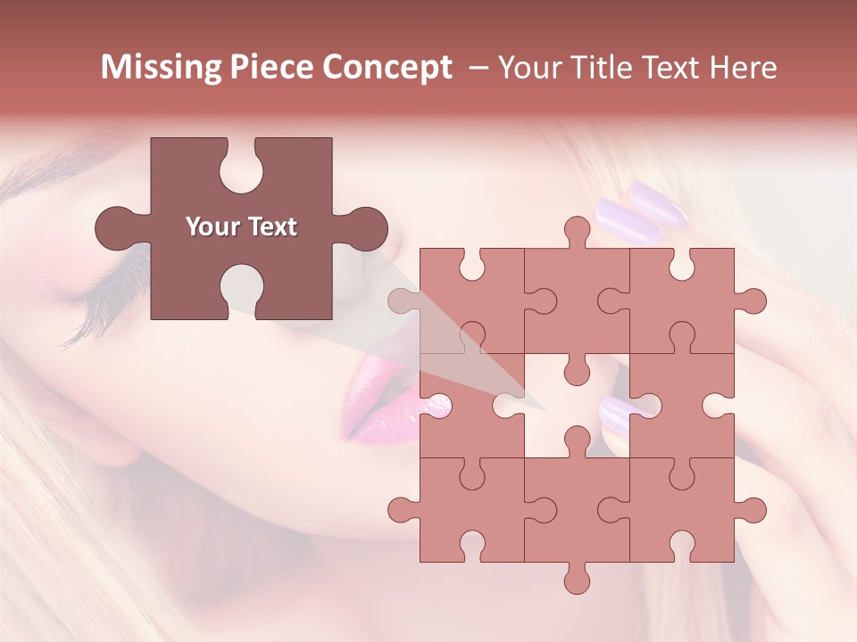 Beautiful Makeup Skincare PowerPoint Template