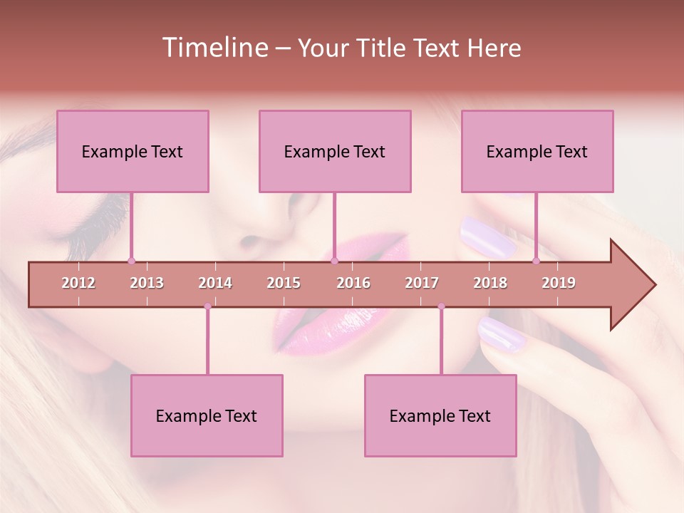 Beautiful Makeup Skincare PowerPoint Template